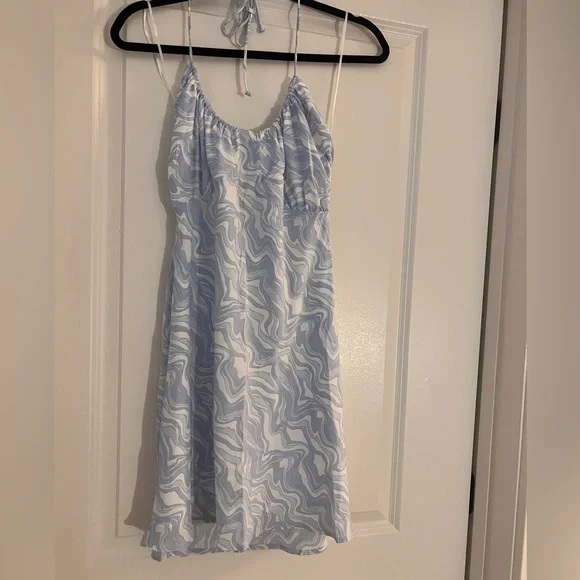 Abercrombie & Fitch Light Blue Mini Dress - Picture 3 of 4